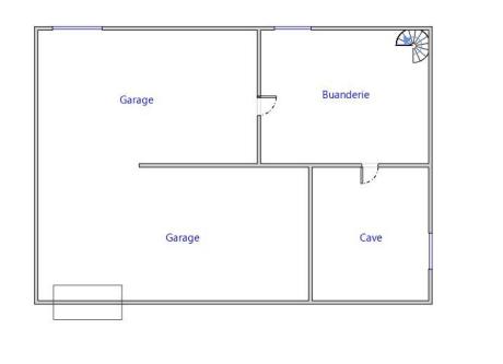 Maison de plain pied sur sous-sol