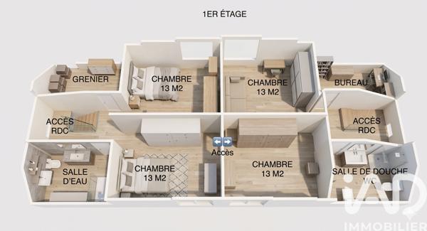 Maison à vendre 5 pièces 150 m² La Francheville