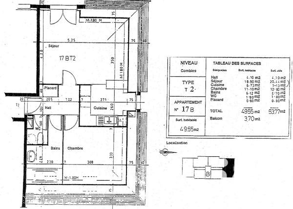 Appartement à vendre 2 pièces 52 m² Retiers