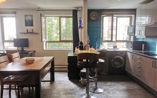 Appartement à louer    2 pièces • 49,36 m2 Paris 19