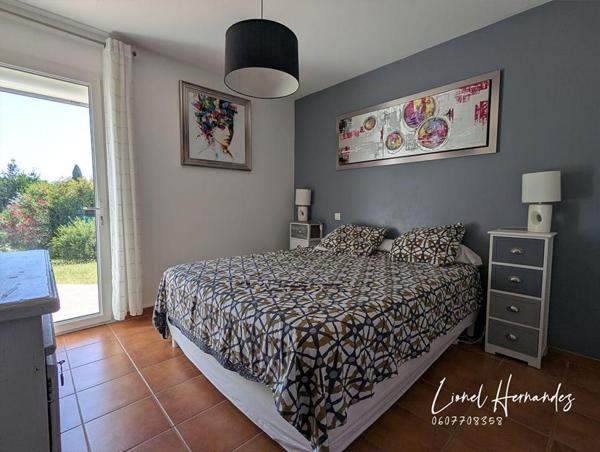 Saint Privat Des Vieux - Villa de plain-pied de 105m² - 4 chambres - Garage - Terrain clos et plat de 640m²