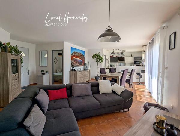 Saint Privat Des Vieux - Villa de plain-pied de 105m² - 4 chambres - Garage - Terrain clos et plat de 640m²