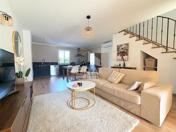 A VENDRE EN EXCLUSIVITE PERTUIS 84120 MAISON DUPLEX TYPE 3 PIECES D'ENVIRON 64M² LOI CARREZ AVEC JARDIN, VERANDA ET STATIONNEMENT