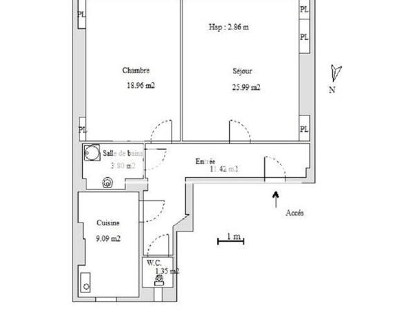 Location Appartement 2 pièces 69.57 m² - 15 RUE DE LA REPUBLIQUE Lyon 01 69001