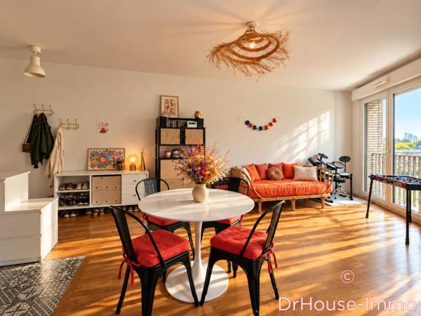 Appartement à vendre 3 pièces de 59 m²