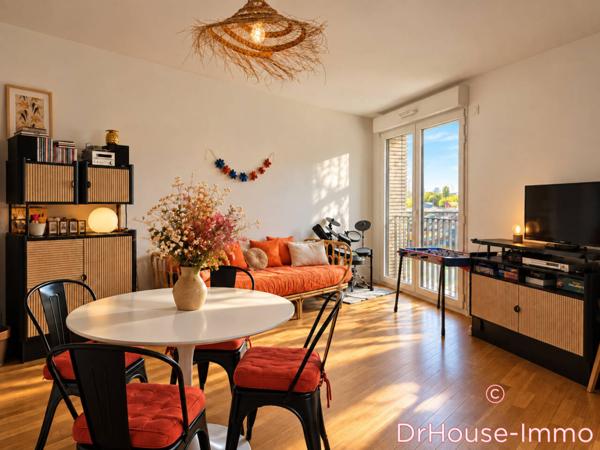 Appartement à vendre 3 pièces de 59 m²