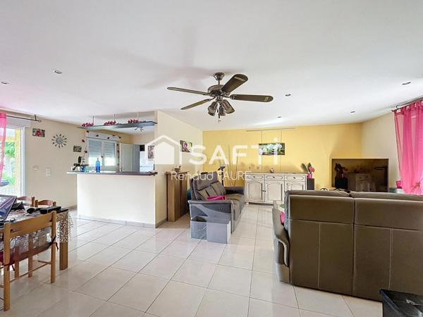 Maison T4 de 102m² avec double garage