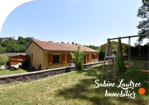 Graulhet (81300) Maison plain-pied de 97 m²