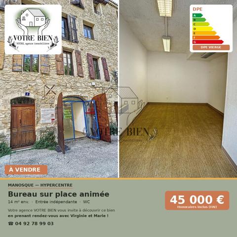 Local commercial Manosque 14 m2