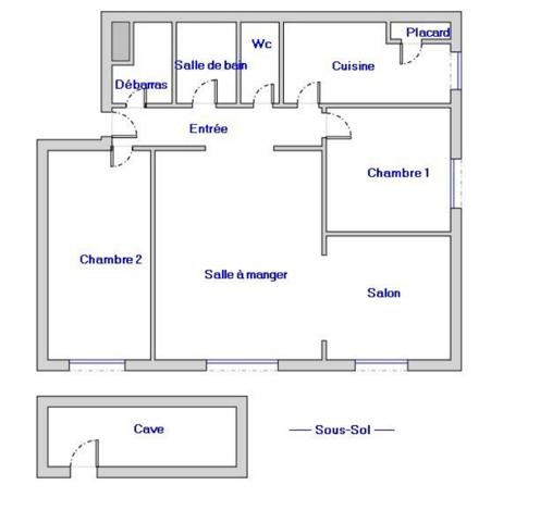 Appartement à vendre 3 pièces 70 m² Bolbec