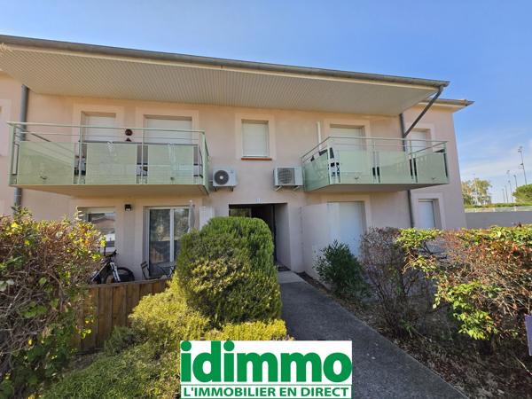 EAUNES-Appartement 2 pièces 50 m². GRANDE SURFACE! Eaunes (31600)
