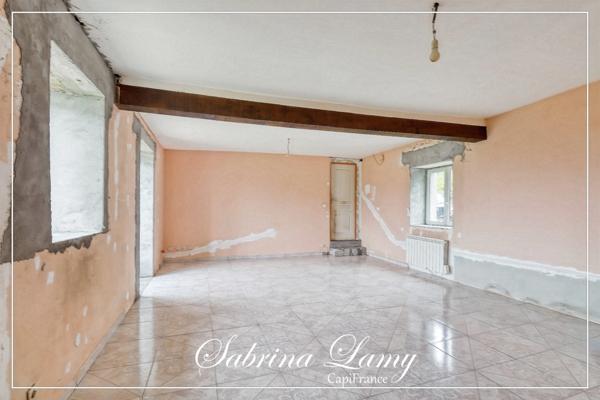 Maison à vendre 8 pièces MAREUIL EN BRIE (51) - longère avec Travaux