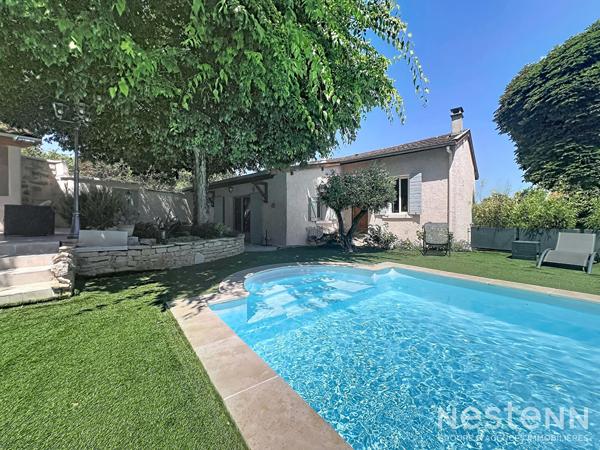 Belle maison familiale de 130m² avec piscine et jardin arboré