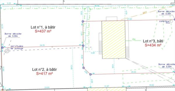 Terrain proche centre