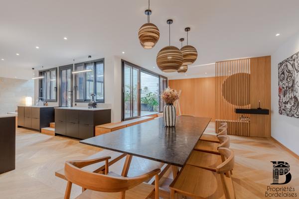 Appartement duplex d'exception 200 m² grandes terrasses Bordeaux