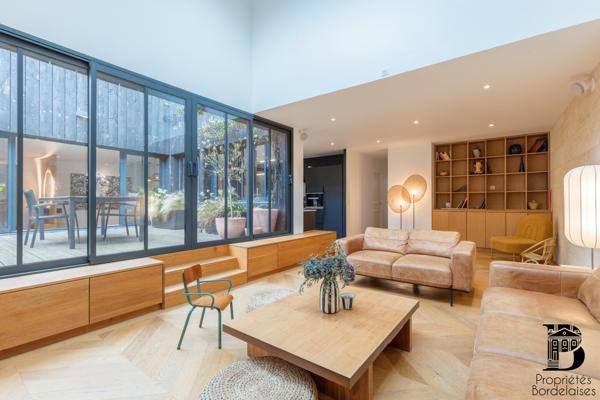 Appartement duplex d'exception 200 m² grandes terrasses Bordeaux