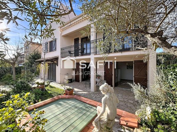 Maison familiale, quartier recherché La Crouzette, proche des plages et des commodités.