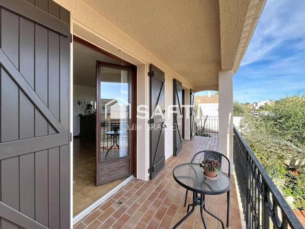 Maison familiale, quartier recherché La Crouzette, proche des plages et des commodités.