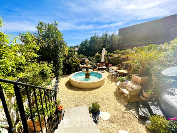 Maison de village avec jardin et terrasse