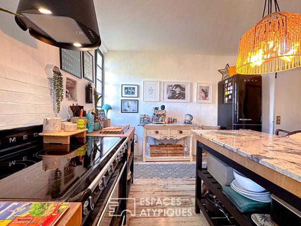 Maison de village avec jardin et terrasse