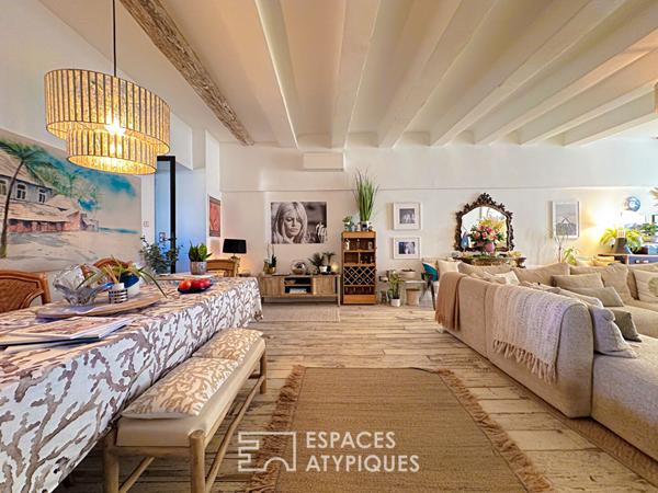 Maison de village avec jardin et terrasse