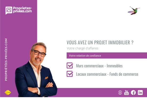PORT LEUCATE - MURS COMMERCIAUX LIBRES 108 m² avec garage