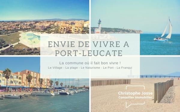 PORT LEUCATE - MURS COMMERCIAUX LIBRES 108 m² avec garage