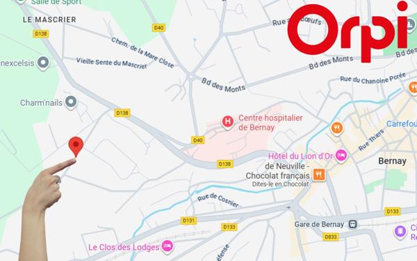 Terrain à vendre    Bernay