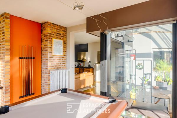 Environnement privilégié ! Maison d’architecte à Deuil-la-Barre, 15 minutes de Paris