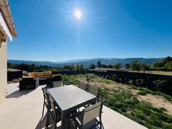 Apt (84400) Villa contemporaine de plain-pied avec vue panoramique exceptionnelle Apt (84400)