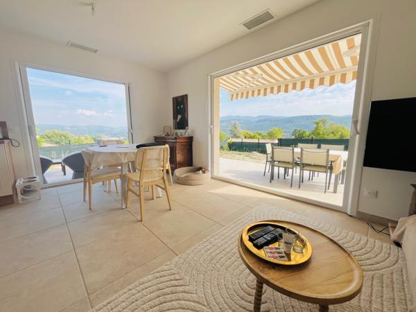 Apt (84400) Villa contemporaine de plain-pied avec vue panoramique exceptionnelle Apt (84400)
