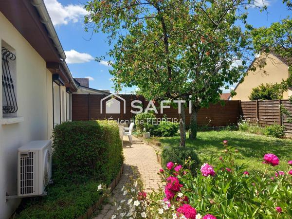 AUX PORTES DE ISSOUDUN, PAVILLON 126M² AVEC SOUS SOL ET JARDIN