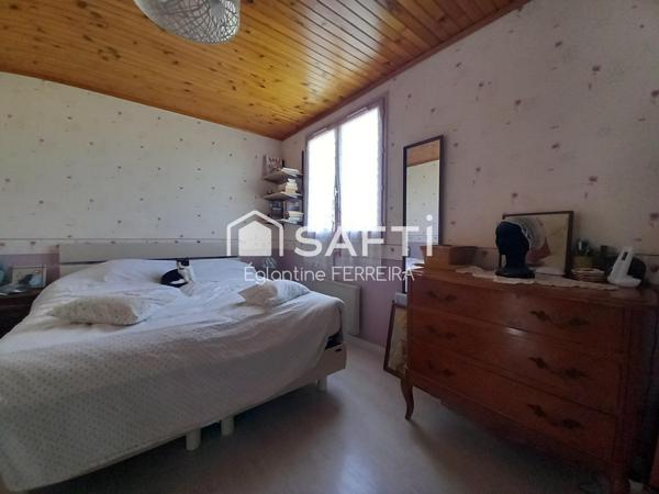 AUX PORTES DE ISSOUDUN, PAVILLON 126M² AVEC SOUS SOL ET JARDIN