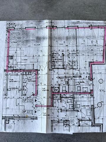 ANNEMASSE – Centre-ville – Grand T3 lumineux avec balcon et