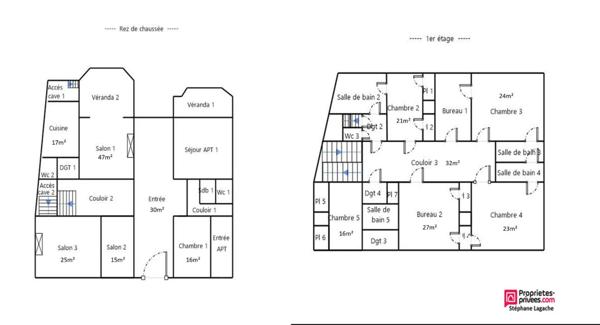 Demeure de prestige Bethune 12 pièce(s) 360 m2 avec terrain de 1.300m²