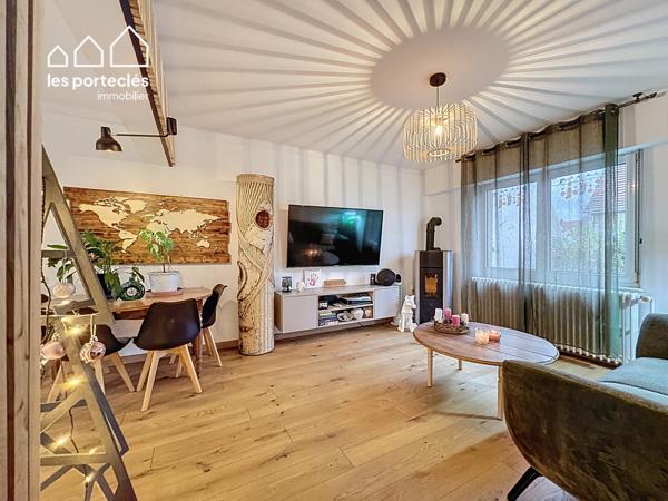 3 PIECES EN REZ DE JARDIN AVEC SOUS-SOL