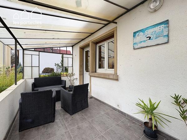 3 PIECES EN REZ DE JARDIN AVEC SOUS-SOL