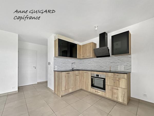 ANNECY (74) Beau 3P de 60,15m² de 2021, terrasse 12m², ouest, parking privatif