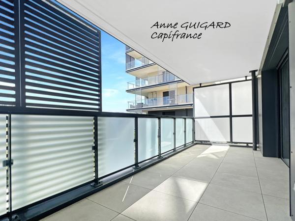 ANNECY (74) Beau 3P de 60,15m² de 2021, terrasse 12m², ouest, parking privatif