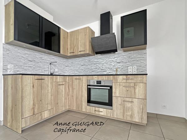 ANNECY (74) Beau 3P de 60,15m² de 2021, terrasse 12m², ouest, parking privatif