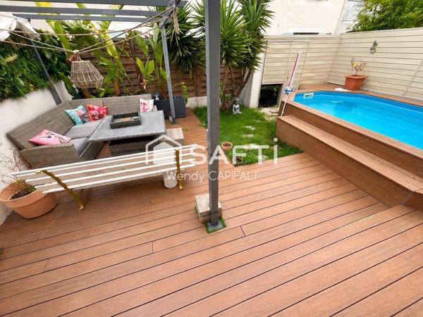 Maison clé en main au calme avec piscine récente