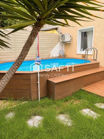 Maison clé en main au calme avec piscine récente