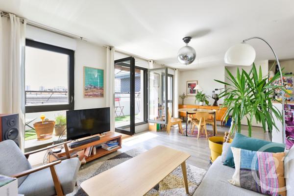 Appartement F4 à vendre  4 pièces - 77 m2 AUBERVILLIERS - 93