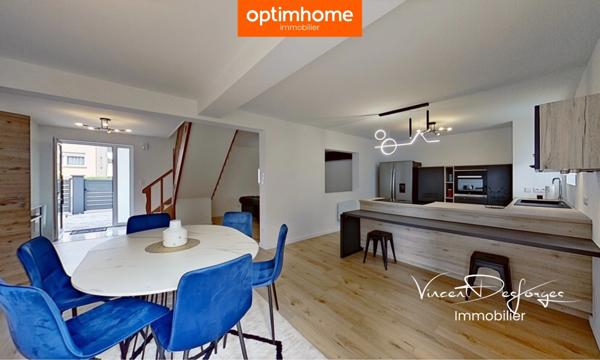 THIONVILLE – Maison individuelle rénovée de 150 m² – 4 chambres – Jardin – Garage