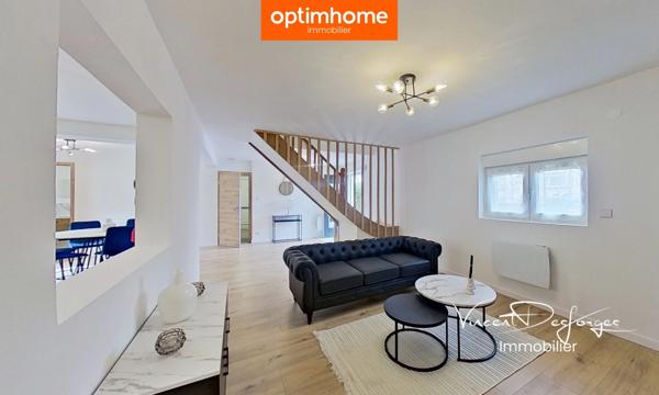 THIONVILLE – Maison individuelle rénovée de 150 m² – 4 chambres – Jardin – Garage