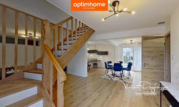 THIONVILLE – Maison individuelle rénovée de 150 m² – 4 chambres – Jardin – Garage