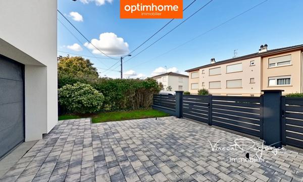 THIONVILLE – Maison individuelle rénovée de 150 m² – 4 chambres – Jardin – Garage
