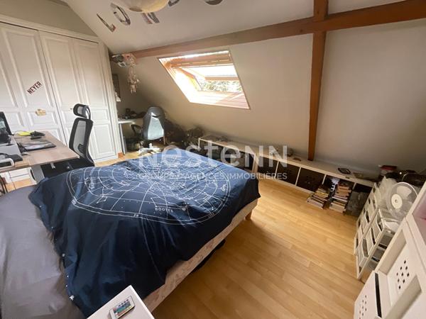 Carrieres-sur-Seine, maison de 147 m2, 4 chambres, sous-sol, garage et jardin,