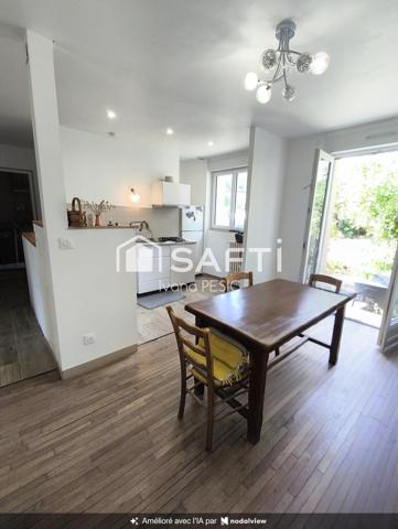 Orléans Nord, maison familiale des années 50 + jardin