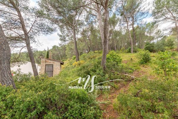 Terrain constructible 1828 m² en bordure de forêt